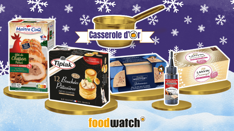 casseroles d'or foodwatch